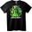 NOONEBRAND Тениска Minecraft Крийпър - 4XL, Black