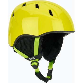 Briko Детска скиорска каска Briko Makalu Jr shiny sunflower yellow/lineade green