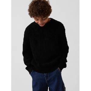 GAP Бебешки плетен пуловер GAP GAP | Cheren | Момчешки | XS