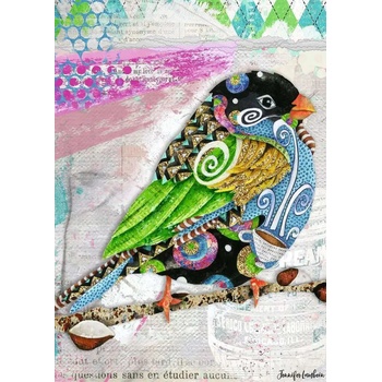 Ravensburger - Puzzle Swirly Bird - 1 000 piese