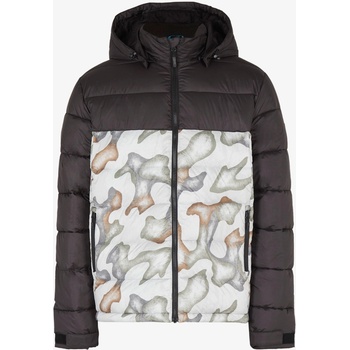 O'Neill Мъжко зимно яке с бяла и черна шарка O'Neill O'RIGINALS PUFFER JACKET O'Neill | Cheren | МЪЖЕ | S