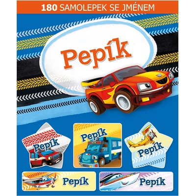 ARGUS Veselé nálepky samolepky se jménem Pepík