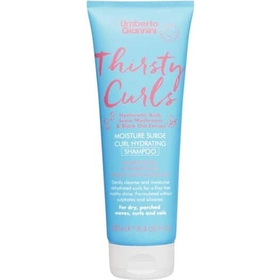 Umberto Giannini Thirsty Curls Hydrating Shampoo 250 ml