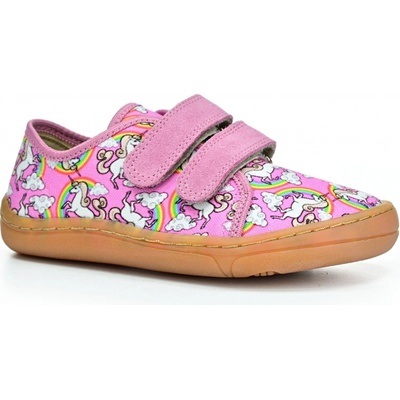 Froddo G1700379-4 barefoot boty white/pink
