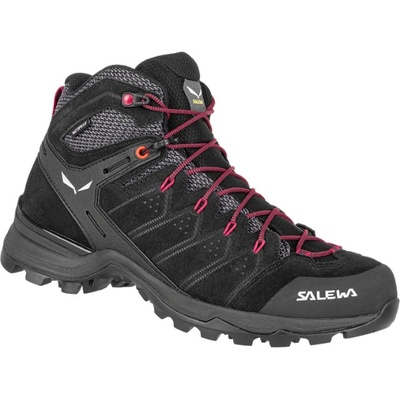 Salewa Alp Mate Mid Wp W Boot black out virtual pink – Zboží Mobilmania