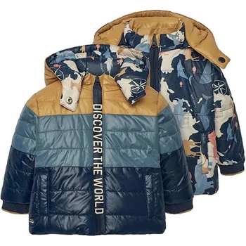 BOBOLI Анорак Boboli Reversible parka - Blue (Marine 1)
