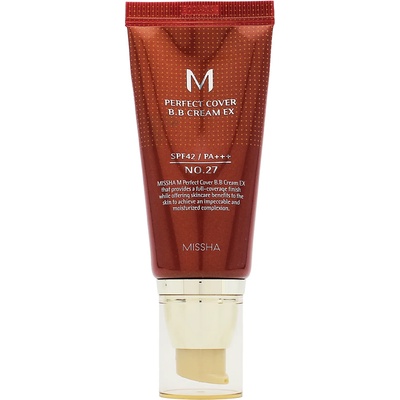 Missha Perfect Cover BB крем SPF 42 Pa+++ 50 мл 27 Honey Beige