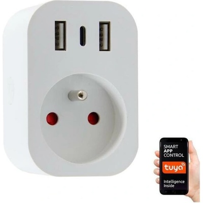 Immax 1 Plug + 3 USB (IM1164)