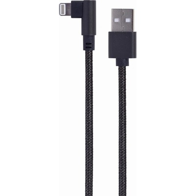 Gembird CC-USB2-AMLML-0.2M ligtning / USB 2.0, 0,2m, černý