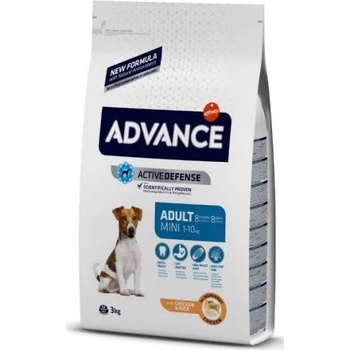 Affinity Advance Dog Mini Adult - пилешко и ориз, високачествена храна за пораснали кучета от дребните породи, над 1 година, Испания - 3 кг