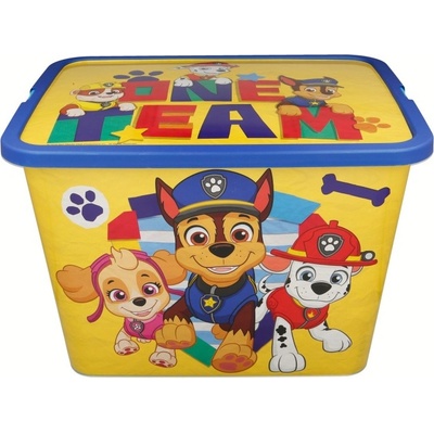 Stor Plastový úložný box Paw Patrol 23L 02546 – Zboží Dáma