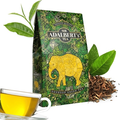 Sir Adalbert's Zelený čaj s graviolou 100 g