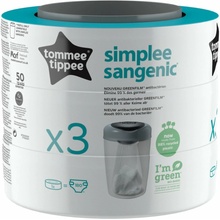 Tommee Tippee Simplee náhradné kazety, 3 ks
