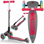 Globber Тротинетка Globber PRIMO FORDABLE LIGHTS червено/сива (50088) Тротинетка, скутер