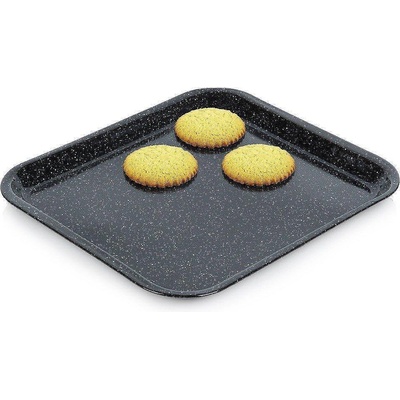 ORION Правоъгълна емайлирана тава за печене orion, черна (1051)