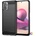 Xiaomi Poco M5s Удароустойчив Carbon Fiber Калъф и Протектор