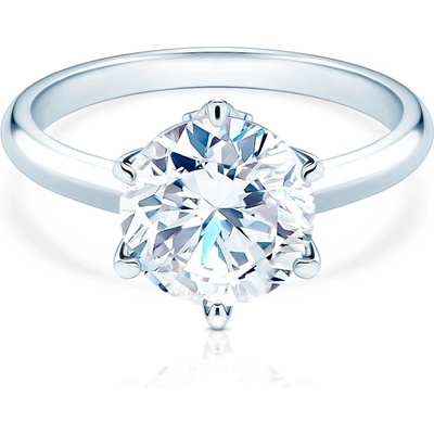 SAVICKI Годежен пръстен The Journey: бяло злато, лабораторен диамант