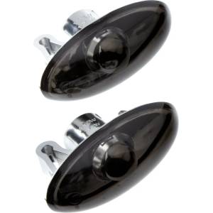  Кристални мигачи peugeot 206 / 307 / citroen / toyota - опушени (sp01bc)