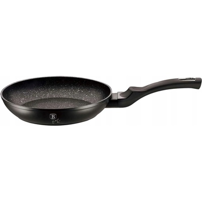 BerlingerHaus Tradiční pánev Black Silver 24 cm s mramorovým povrchem