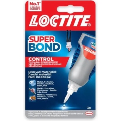 Univerzální lepidlo Loctite Super Bond Control, 3 g