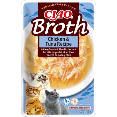 Ciao Broth Kurací a tuniakový 12 x 40 g
