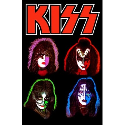 KISS - Faces (vlajka)