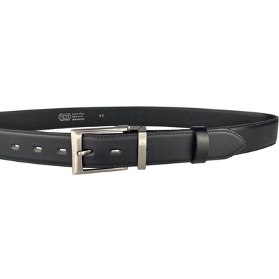 Penny Belts kožený opasek 35-020-3-60 černý