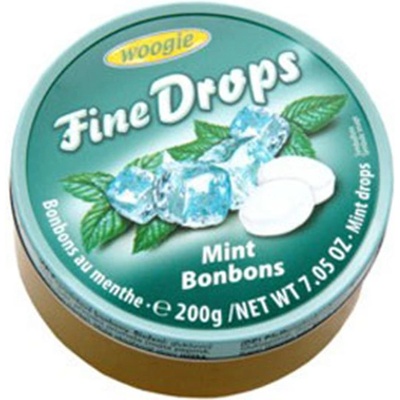 Woogie Fine drops Mäta v plechovej dóze 200 g