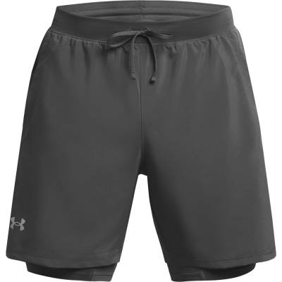 Under Armour Къси панталони Under Armour Men's UA Launch Run 2-in-1 Shorts - C Rock/Reflect