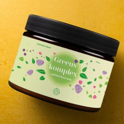 Jíme zdravě Super Greens Komplex lesní směs 150 g