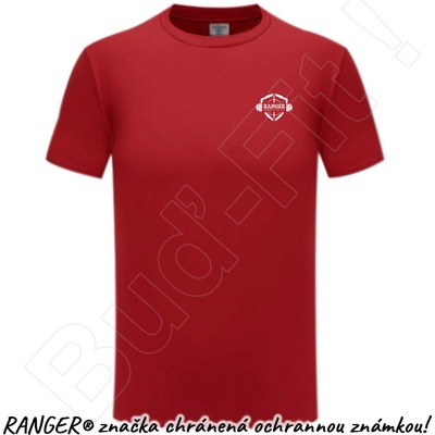 Tričko Ranger motív 07 červená