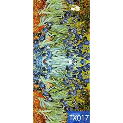 Bavlissimo šála s obrazem kosatec od Vincenta van Gogha