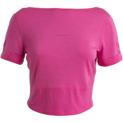 ICEBREAKER Wms ZoneKnit SS Scroop Back Tee Tempo