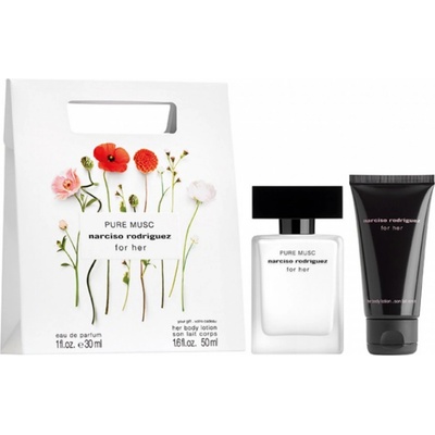 Narciso Rodriguez For Her Pure Musc EDP 30 ml + tělové mléko 50 ml dárková sada