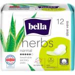 Bella Herbs sensitive дамски превръзки с алое вера 12 бр (BE-012-RW12-W03)