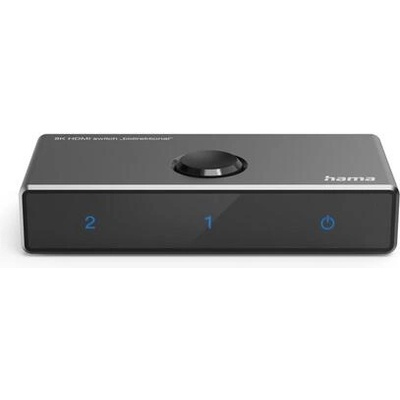 Hama Превключвател / суич 8K-HDMI "двупосочен", 1 In 2 Out/2 In 1 Out (HAMA-205324)