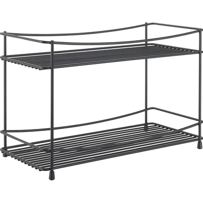 Metaltex Lava organizér na kořenky černá 33 cm 21 cm 16 cm