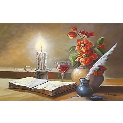 Obraz v ráme Klasik 2430 kniha 36x30 cm