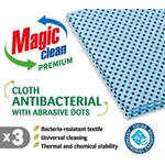 Convoy World 3 бр антибактериални кърпи с абразивни точки Magic Clean от серия Premium (CWHSTC102)