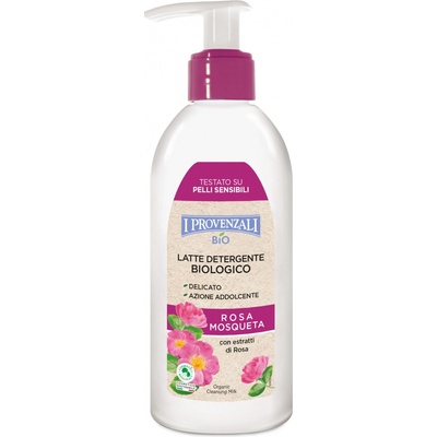 I Provenzali BIO Čistící mléko Rosa 200 ml