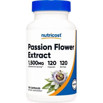 Nutricost Пасифлора 375 mg 120 капсули | Nutricost (73950 (442101) NC)