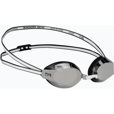 TYR Очила за плуване TYR Blackops 140 Ev Racing Mirrored black/white