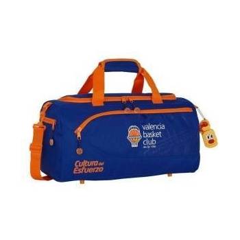 Valencia Basket Спортна Чанта Valencia Basket Син Оранжев (50 x 25 x 25 cm)