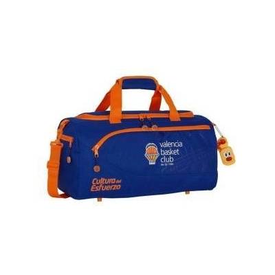 Valencia Basket Спортна Чанта Valencia Basket Син Оранжев (50 x 25 x 25 cm)