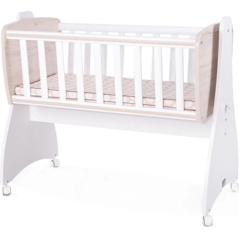 Image 1 of Lorelli Бебешко легло-люлка Lorelli - First Dreams, бяло/светъл дъб (10150550045)