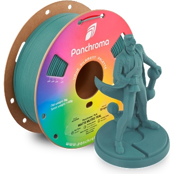 Polymaker Panchroma PLA Matte Muted Teal - 1, 75 mm / 1000 g (CA04096)