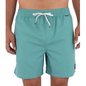 Hurley Бански гащета Hurley Volley Flex Low Tide swimming shorts - Green / Blue (Broken Jade)