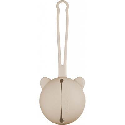 Oh, Poppy! Nola silikon obal na dudlíky Linen Beige – Zboží Dáma