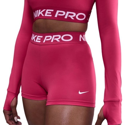 Nike Pro 365 3in dámské kraťasy rush pink/white