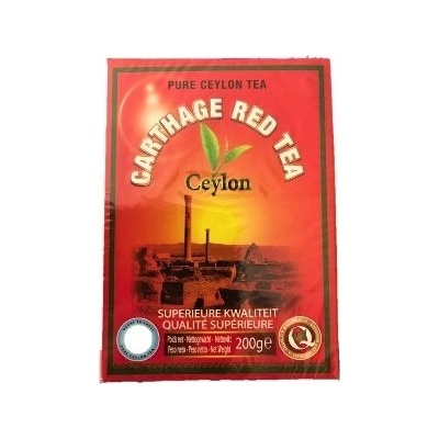 CARTHAGE Čaj černý ceylonský sypaný RED Tea 200 g